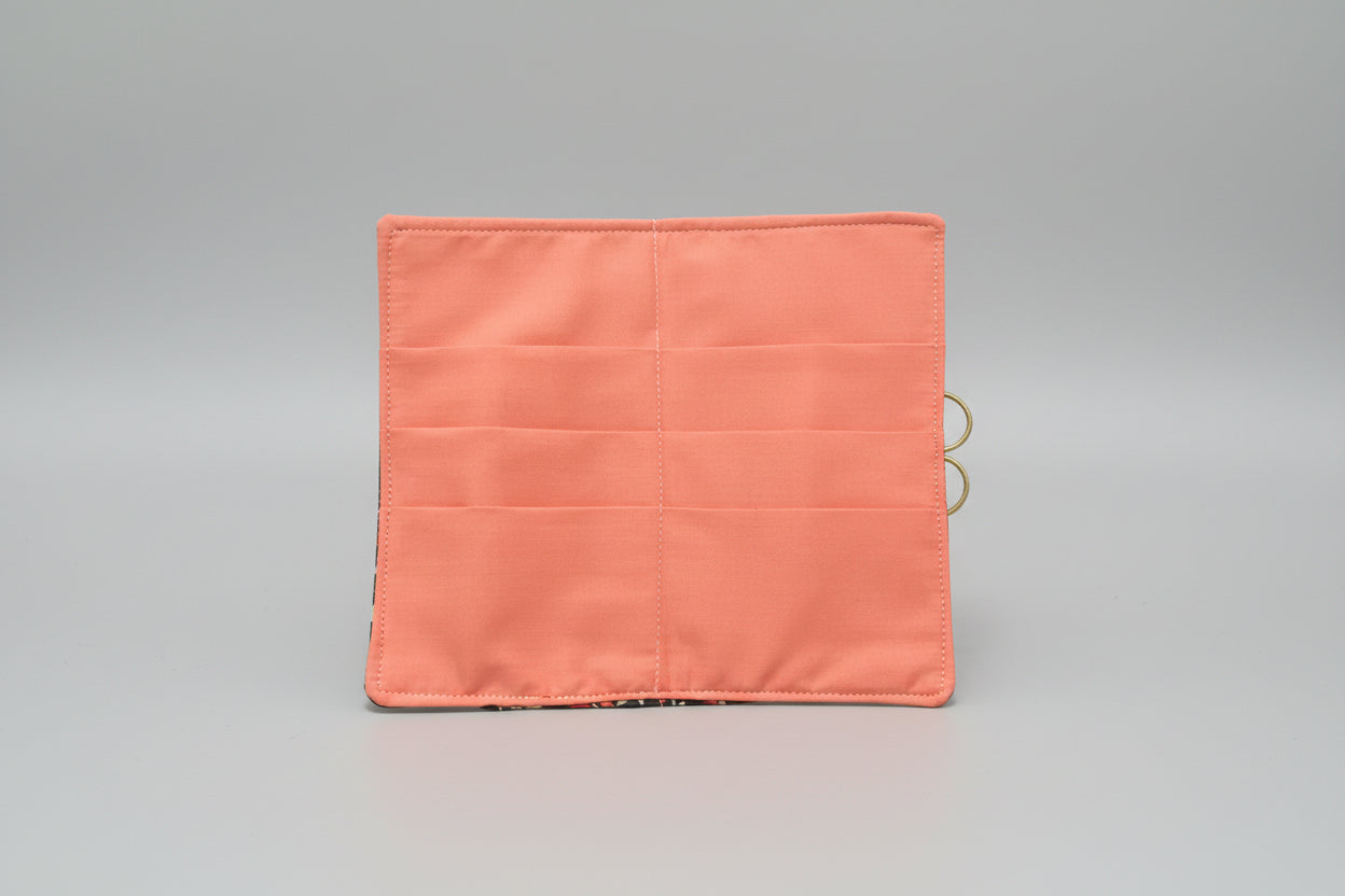 Tea Bag Wallet - Blue/Pink