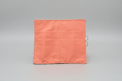 Tea Bag Wallet - Blue/Pink